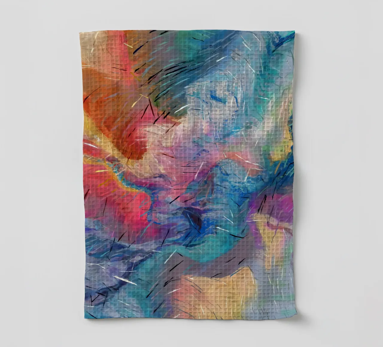 L'abstraction guidée par l'âme torchon de 83oranges