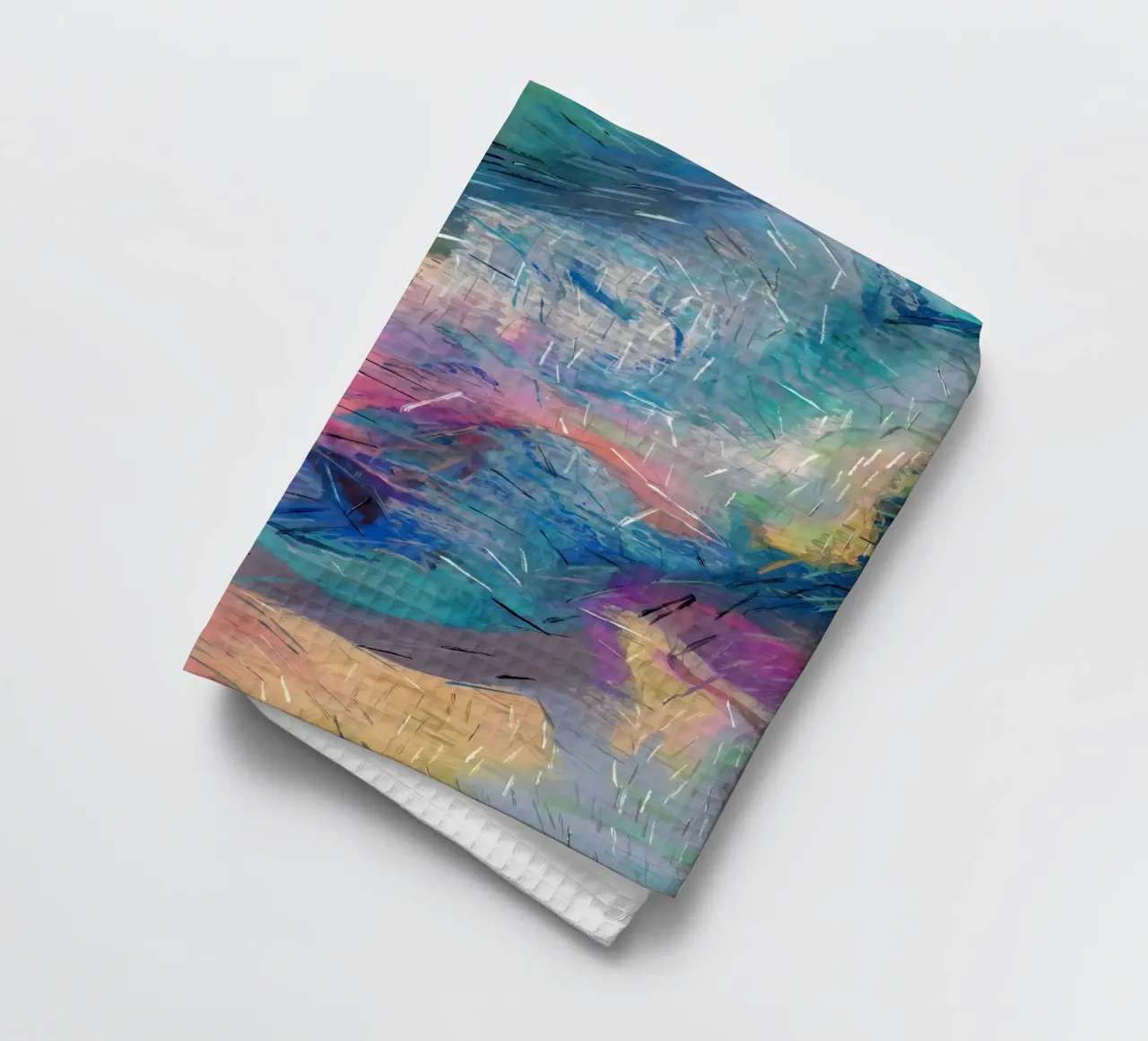 L'abstraction guidée par l'âme torchon de 83oranges