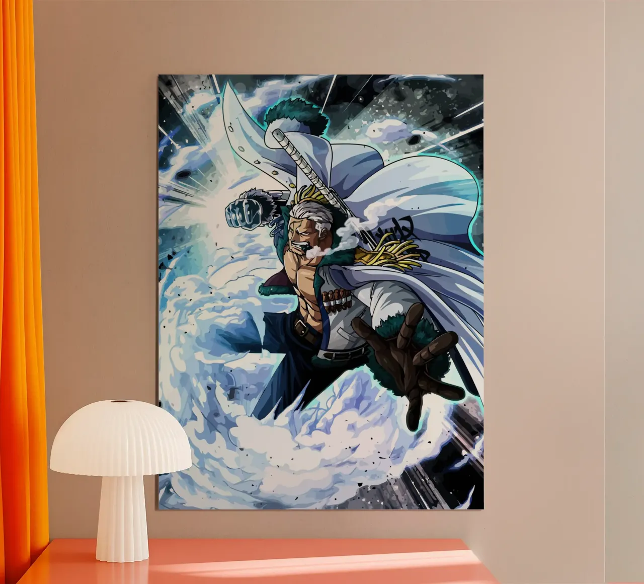 Smoker  The Marine One Piece poster da Dumery Art