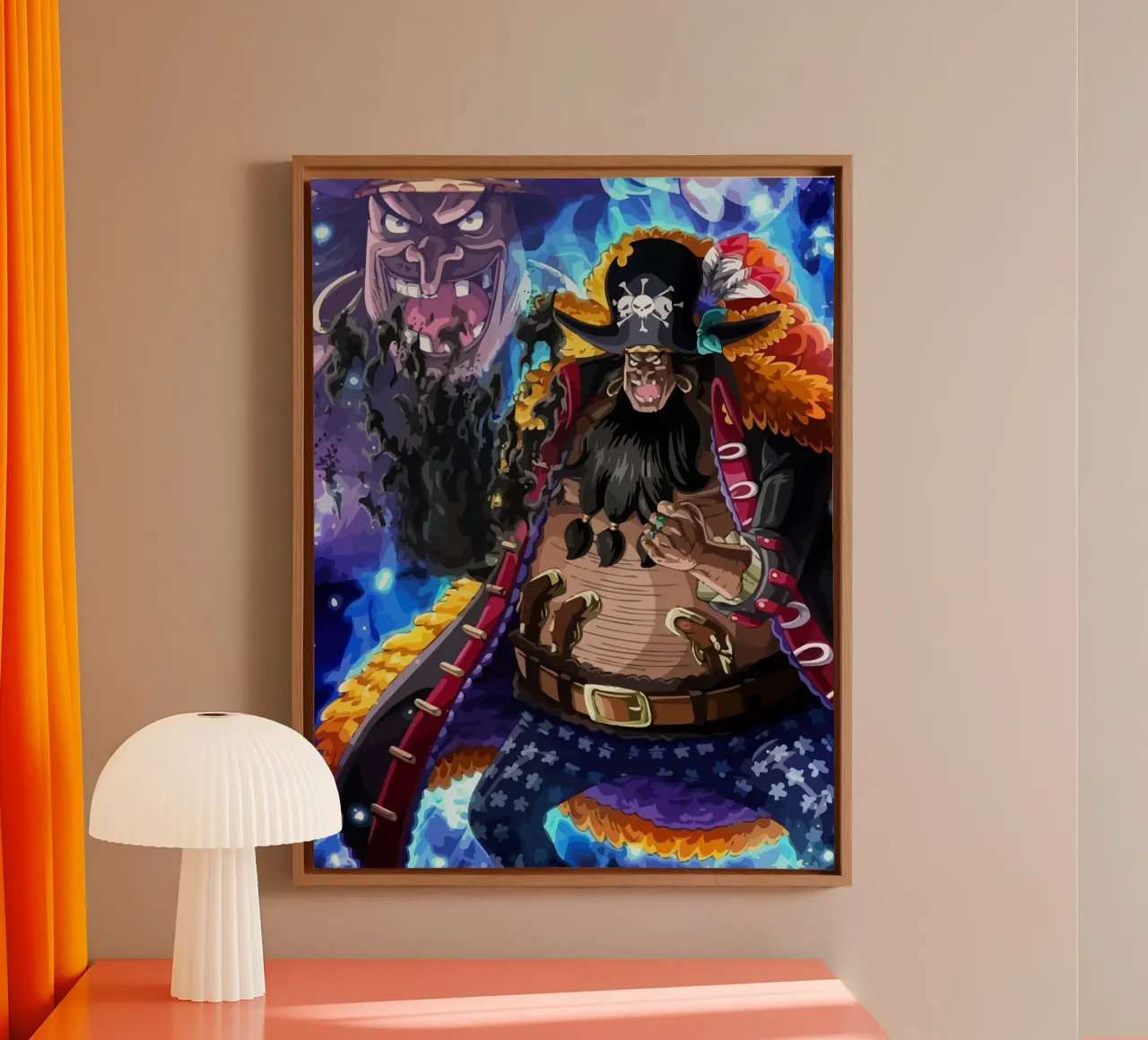 Marshall D Teach One Piece canvas with Floater frame by Dumery Art