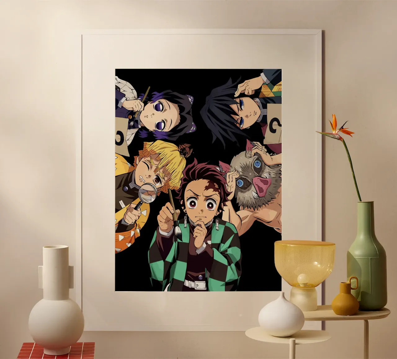 Kimetsu no Yaiba Demon Slayer poster da Dumery Art