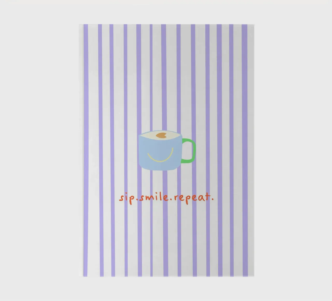 sip.smile.repeat. (Verfügbar in 2 Farbvarianten) notebook by FRICKE DESIGN