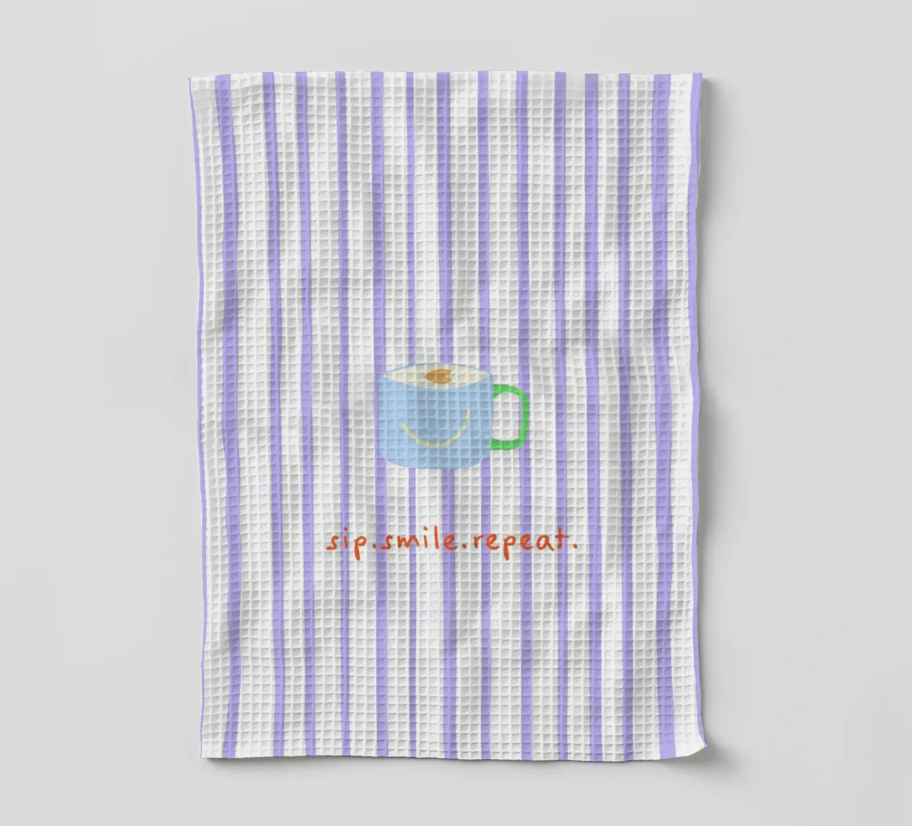 sip.smile.repeat. (Verfügbar in 2 Farbvarianten) canovaccio da cucina da FRICKE DESIGN