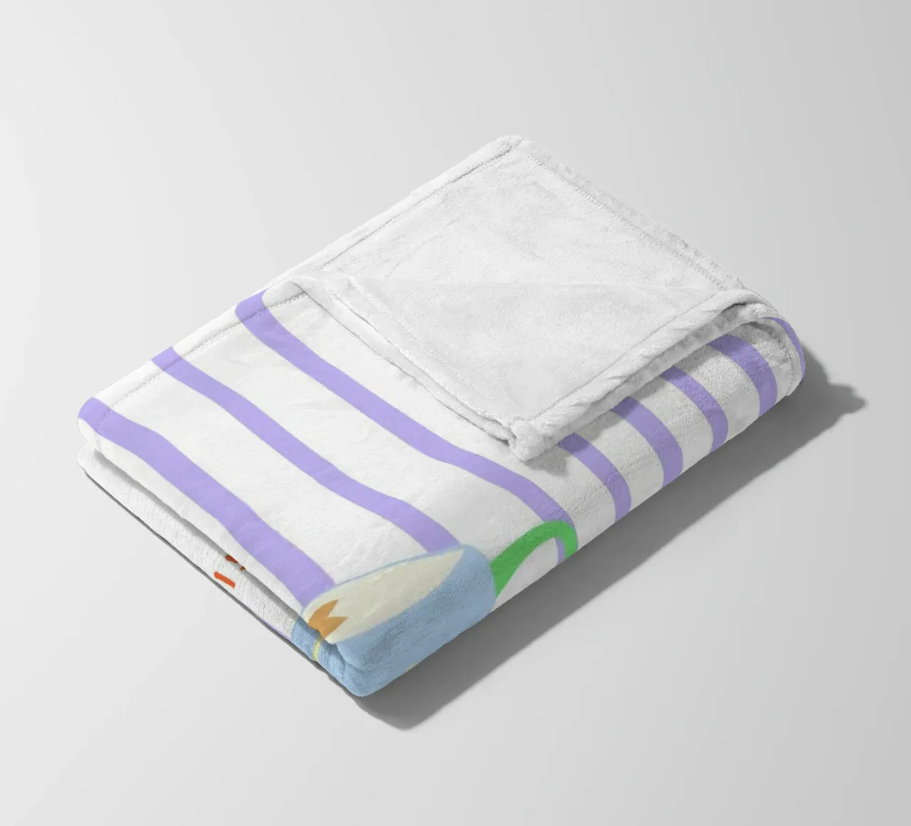 sip.smile.repeat. (Verfügbar in 2 Farbvarianten) coperta in pile da FRICKE DESIGN