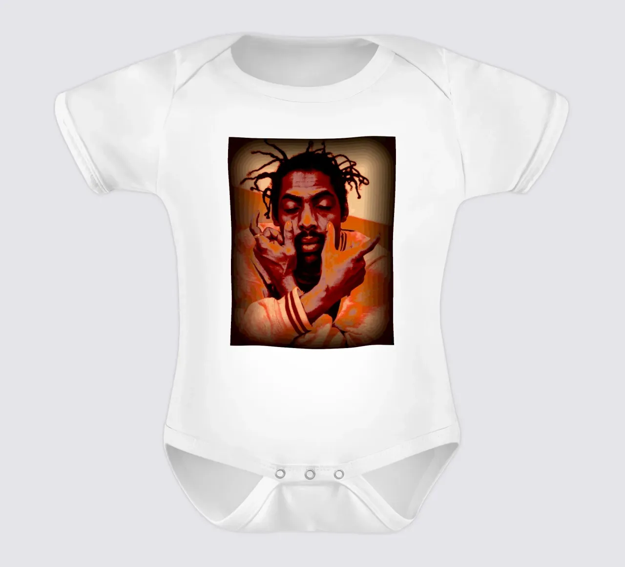 Coolio in memoria d'amore body neonato maniche corte da Lembayung art