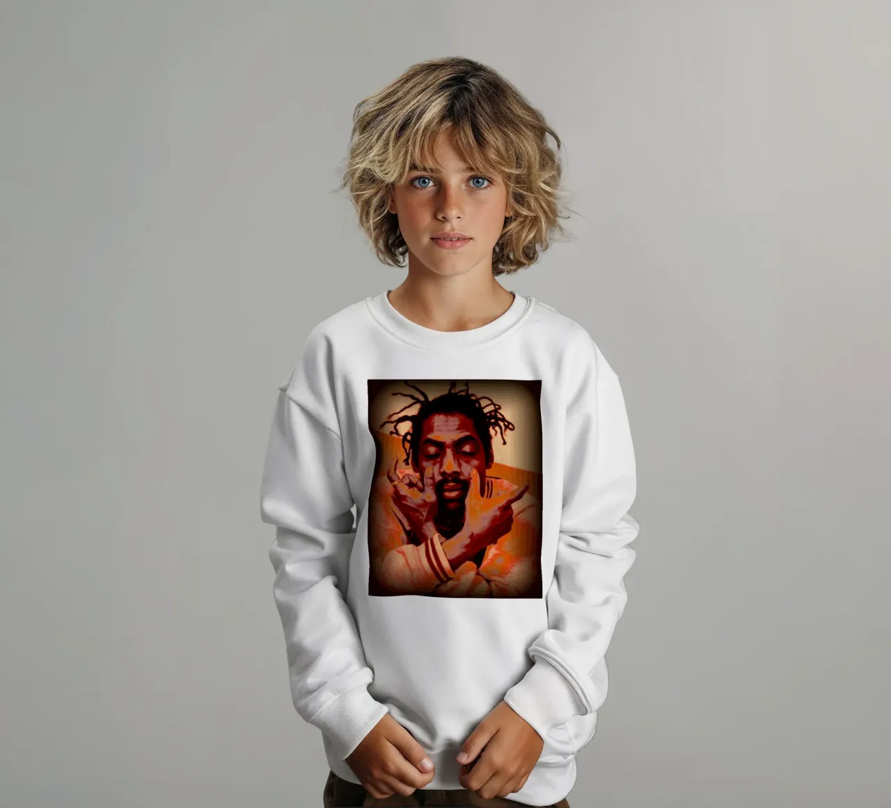 Coolio in memoria d'amore felpa bambino da Lembayung art