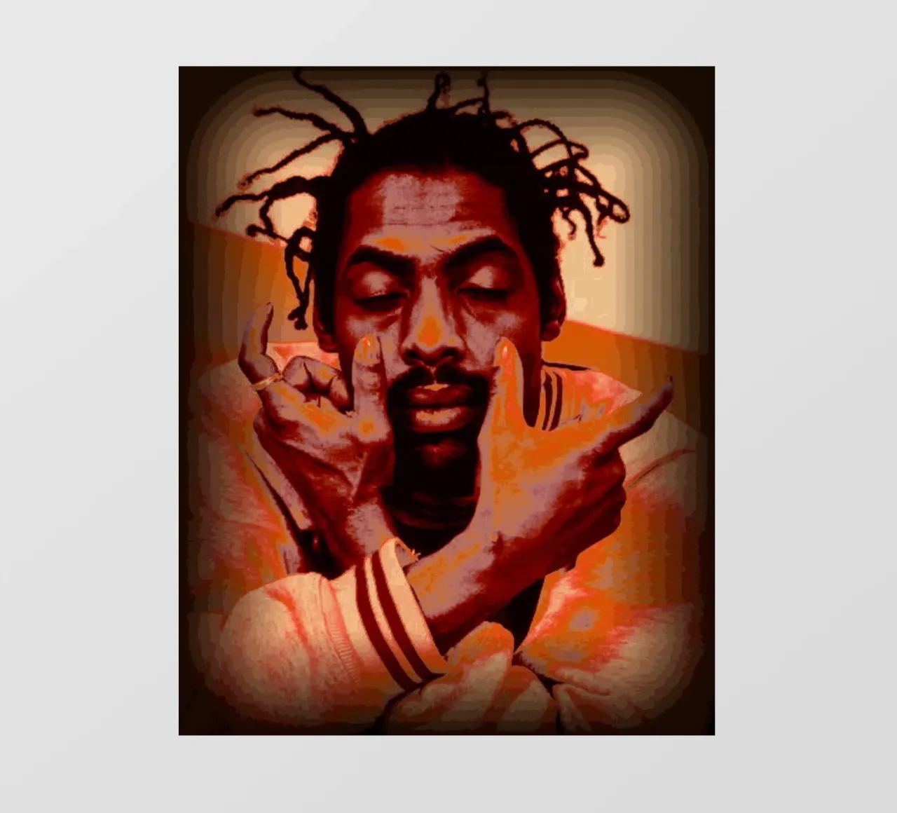 Coolio in memoria d'amore pellicola backlit da Lembayung art
