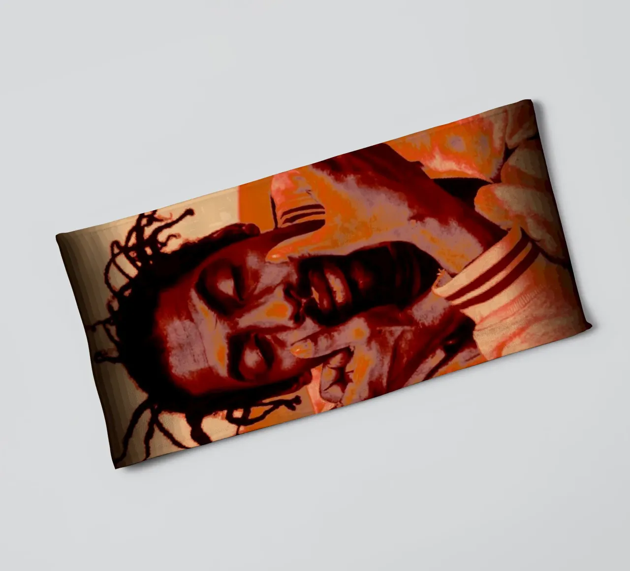 Coolio in loving memory towel by Lembayung art