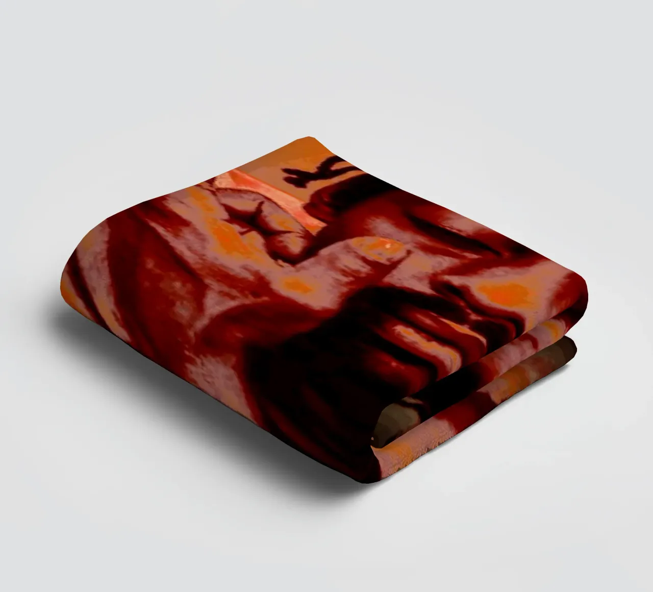 Coolio in loving memory towel by Lembayung art