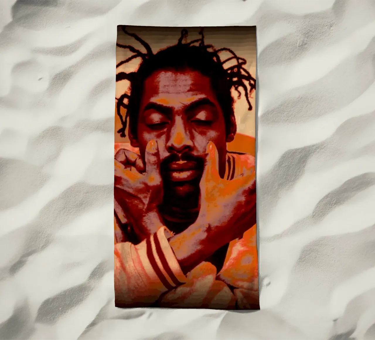 Coolio in memoria d'amore telo mare da Lembayung art