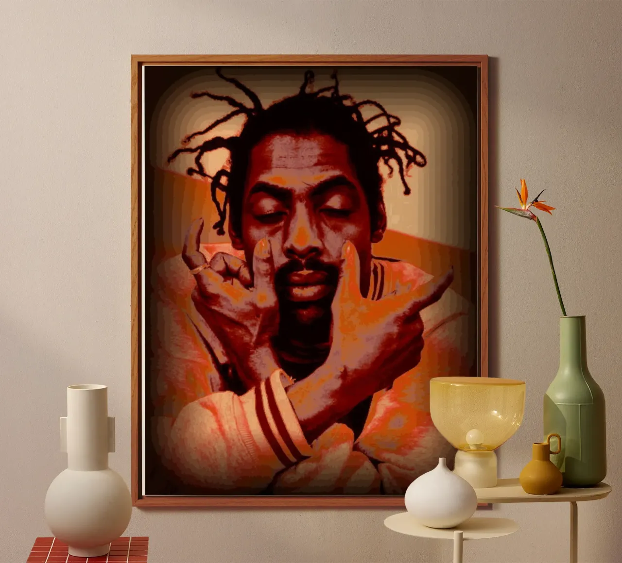 Coolio in memoria d'amore alluminio dibond da Lembayung art