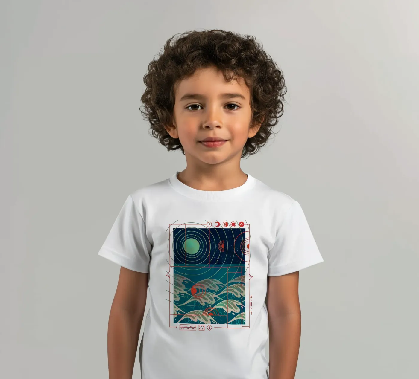Tides t-shirt bambini da againstbound