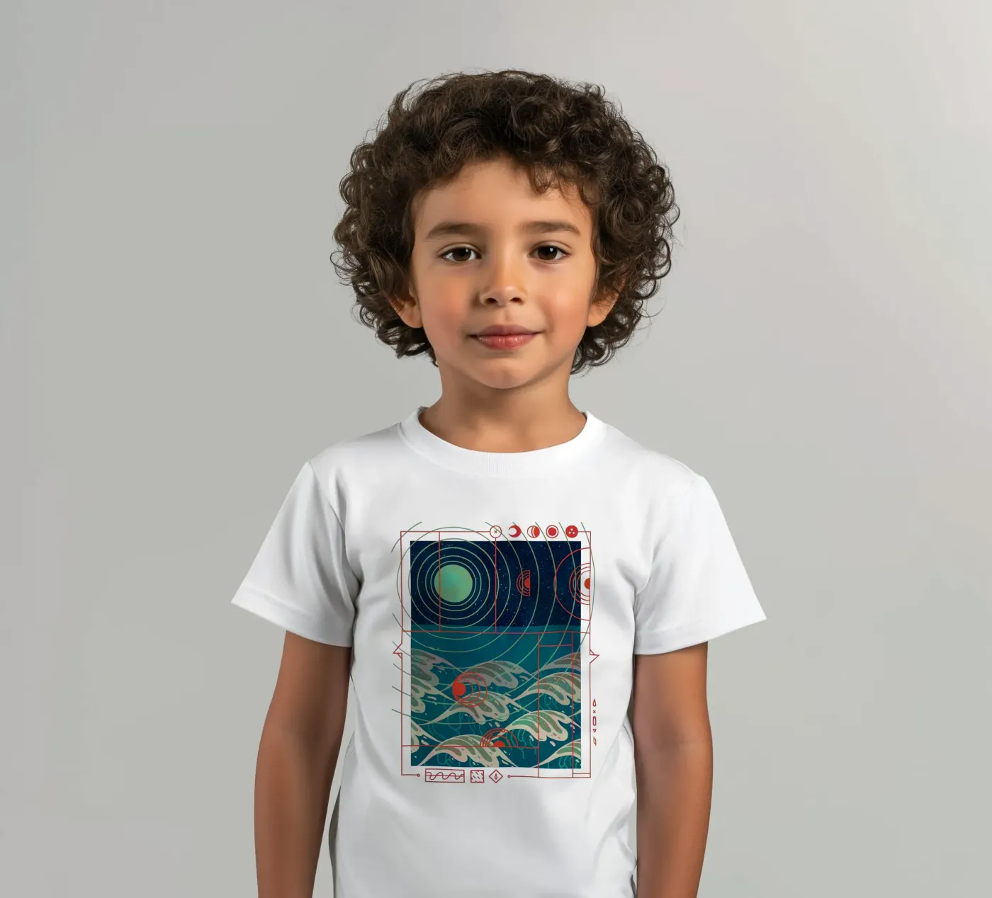 Tides t-shirt bambini da againstbound