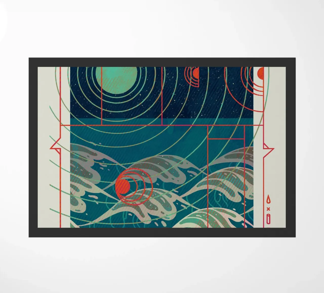 Tides deurmat van againstbound