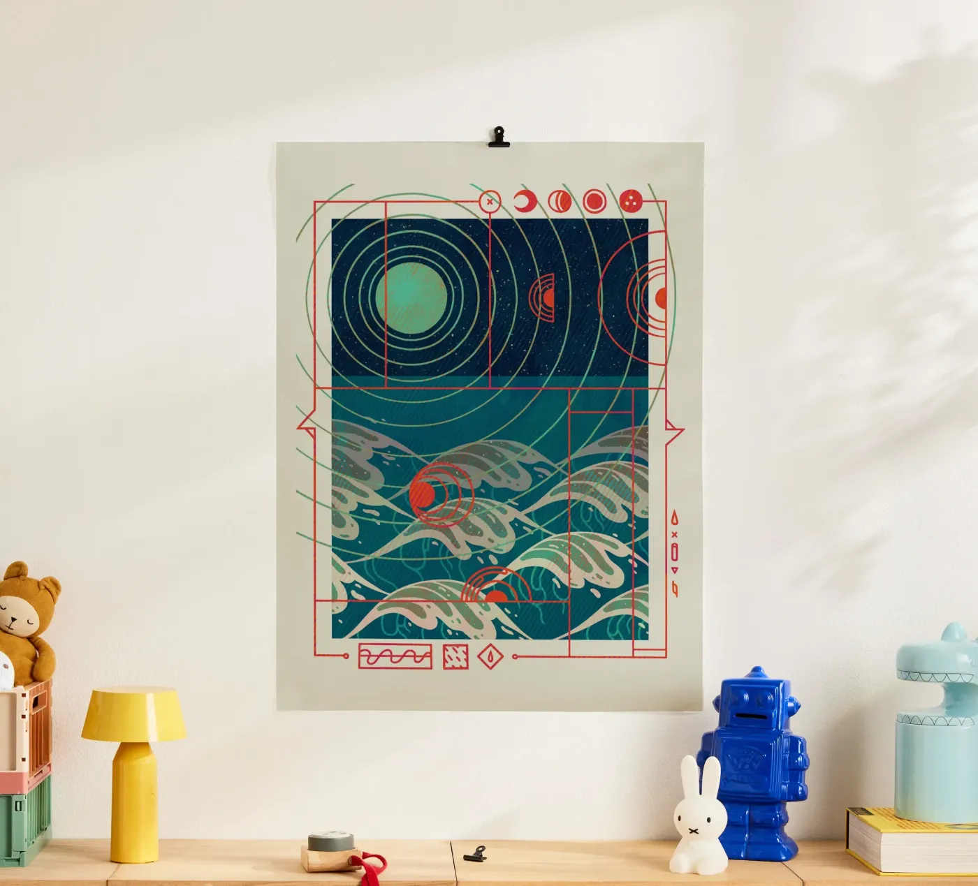 Tides poster van againstbound