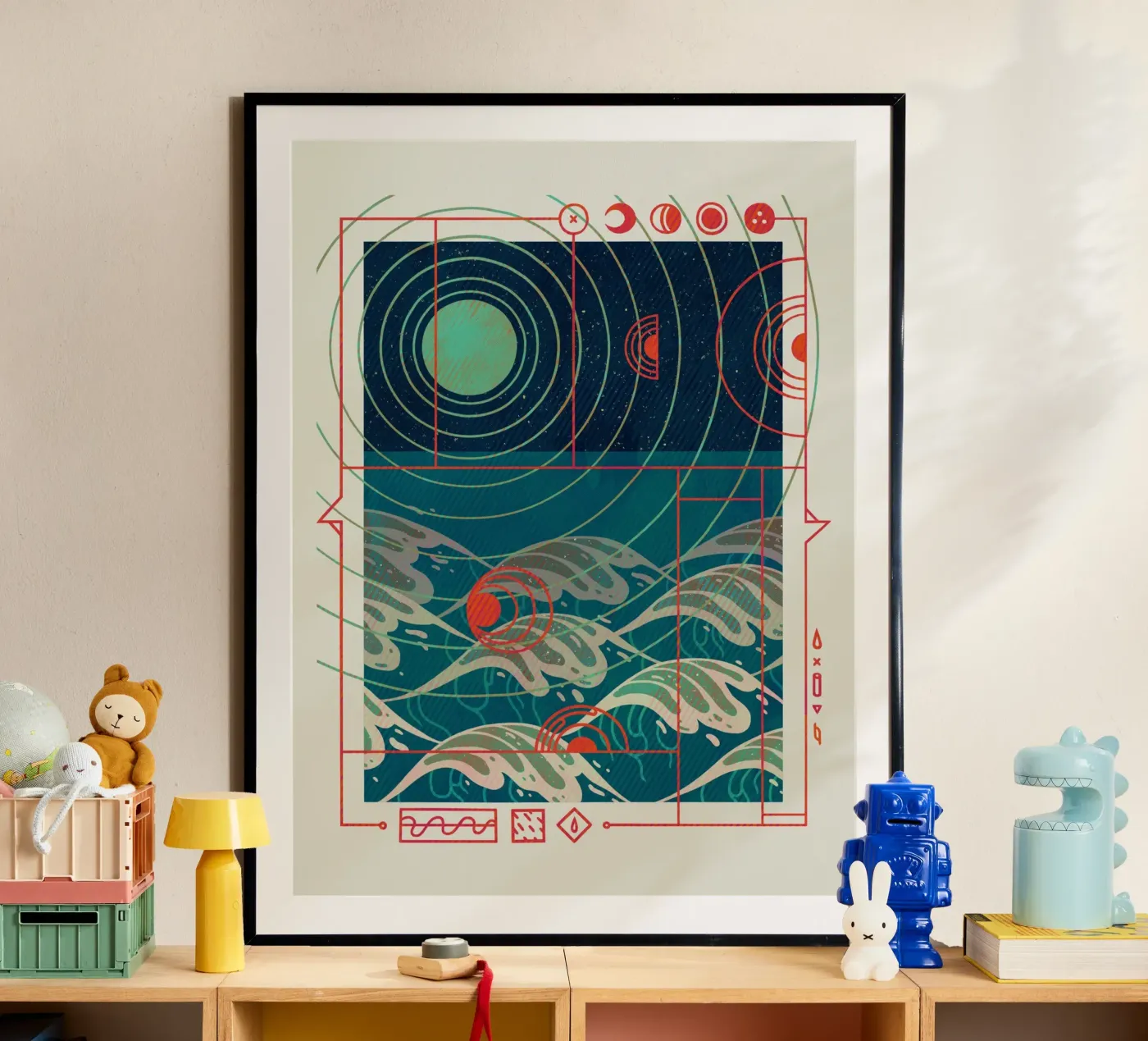 Tides poster van againstbound