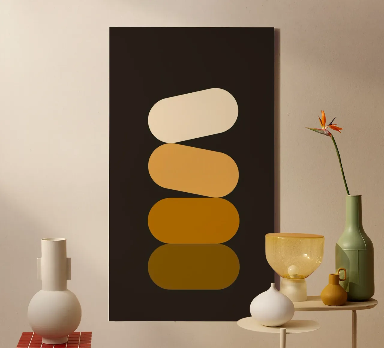 shape cute in gradient tela con Cornice a cassetta da jasnet