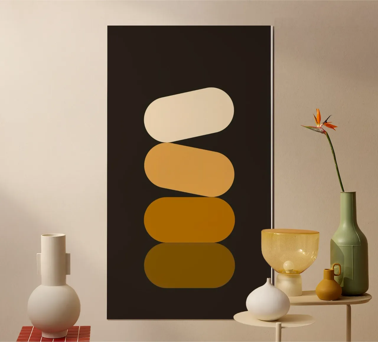 shape cute in gradient poster de jasnet