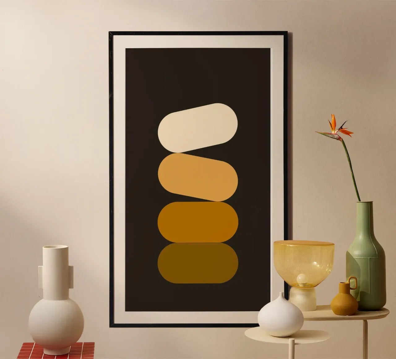 shape cute in gradient poster de jasnet