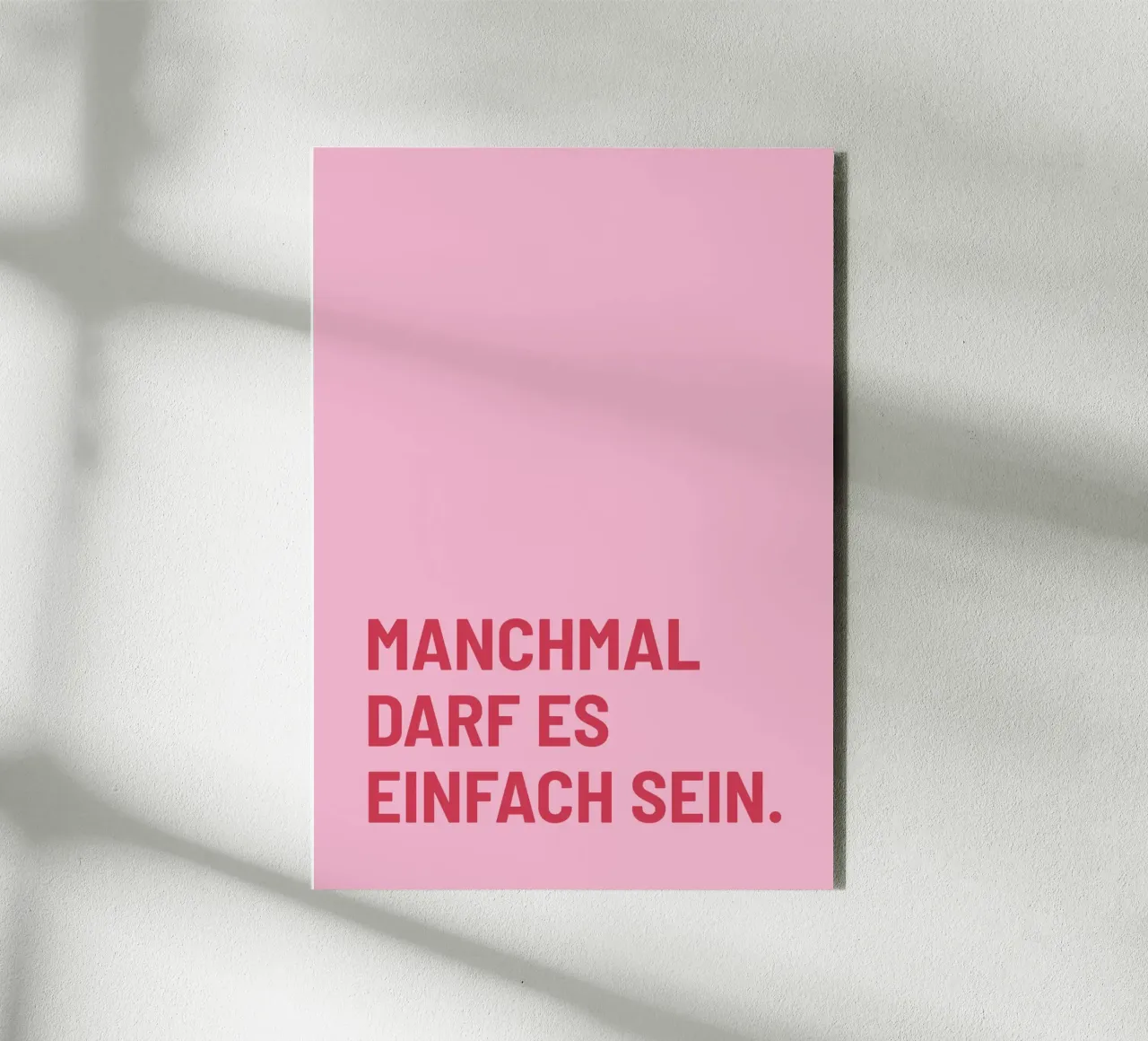 Manchmal darf es einfach sein alluminio dibond da DigiWunderwerk