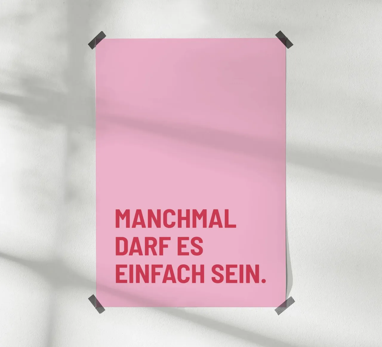 Manchmal darf es einfach sein carta hahnemühle da DigiWunderwerk