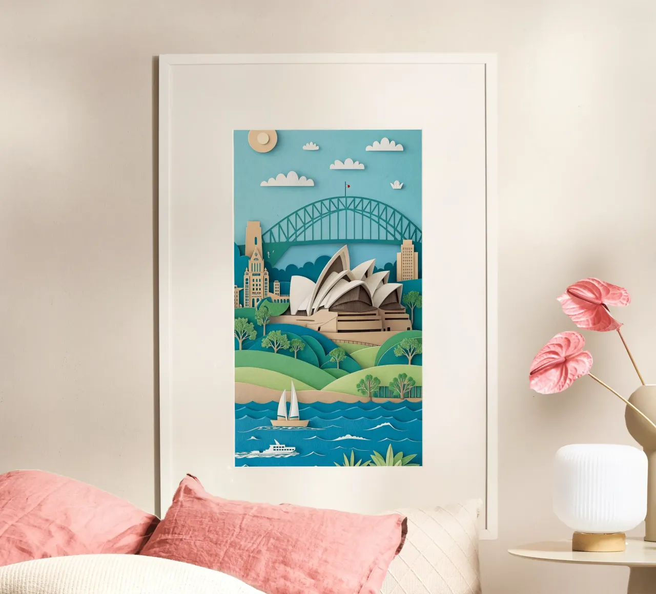 sydney in canvas poster da vicgaler