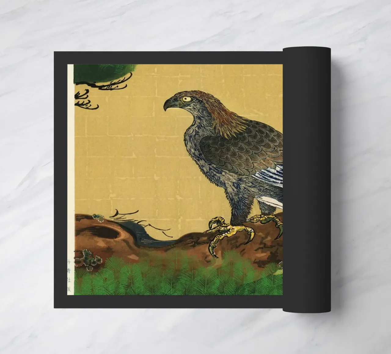 Pine and Eagle zerbino da vintageshop