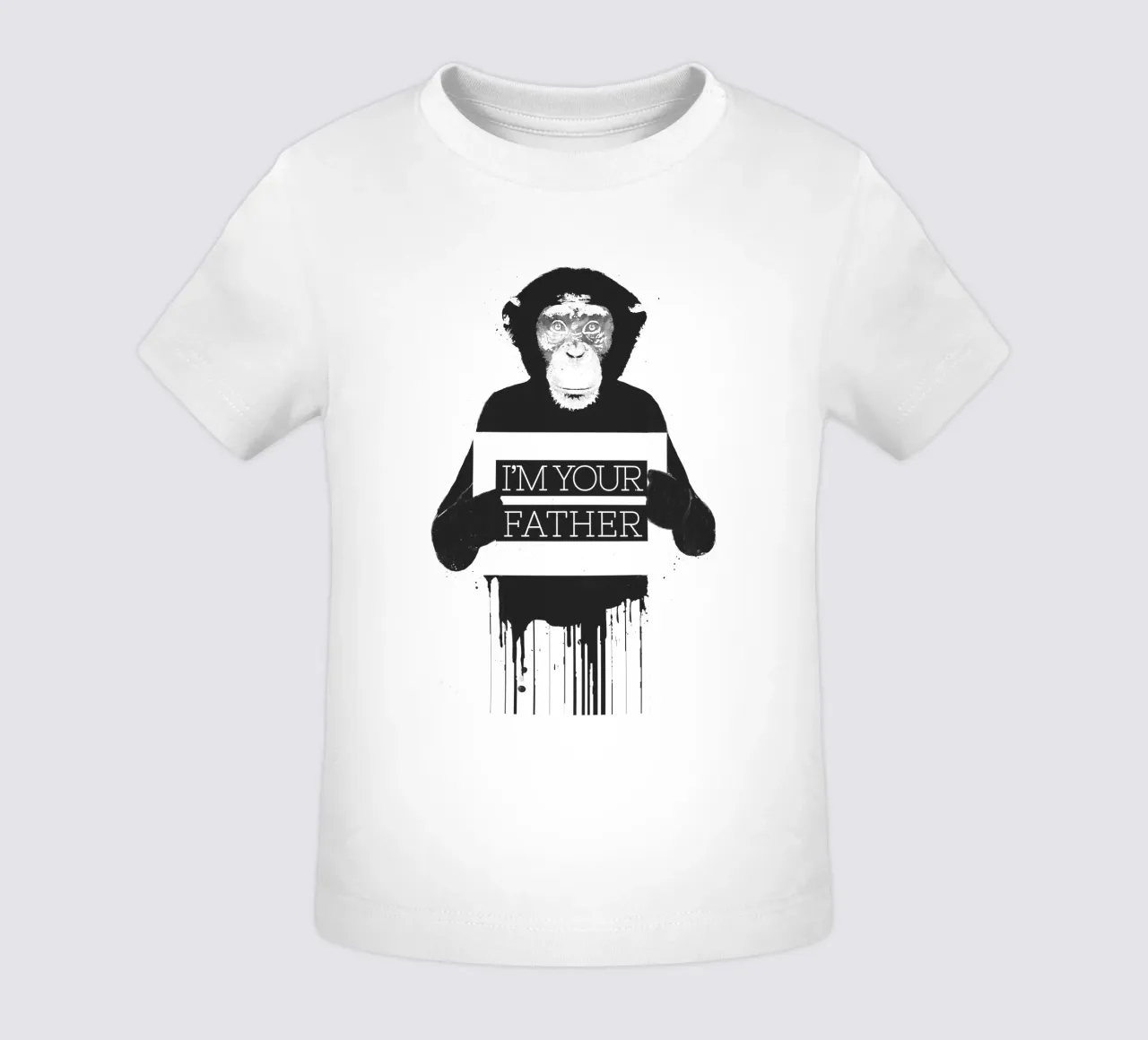 I'm your father II baby t-shirt by Balazs Solti