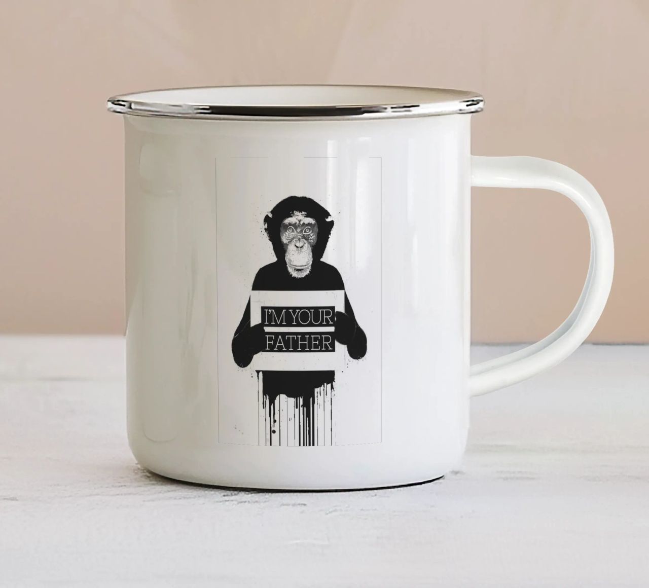 I'm your father II tazza in smalto da Balazs Solti