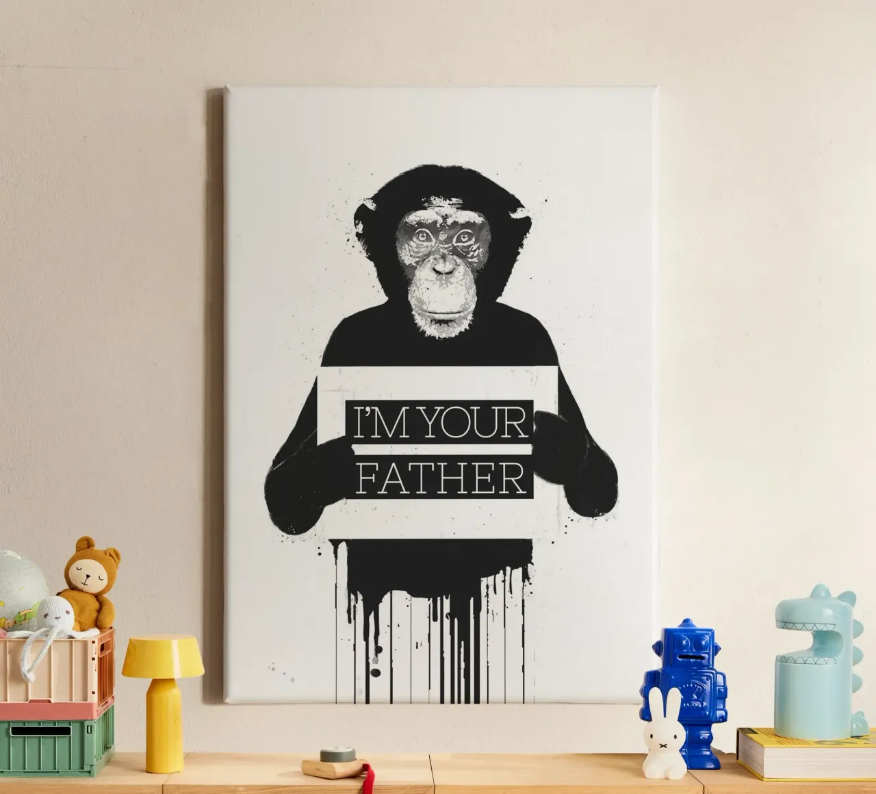 I'm your father II tela con Cornice a cassetta da Balazs Solti