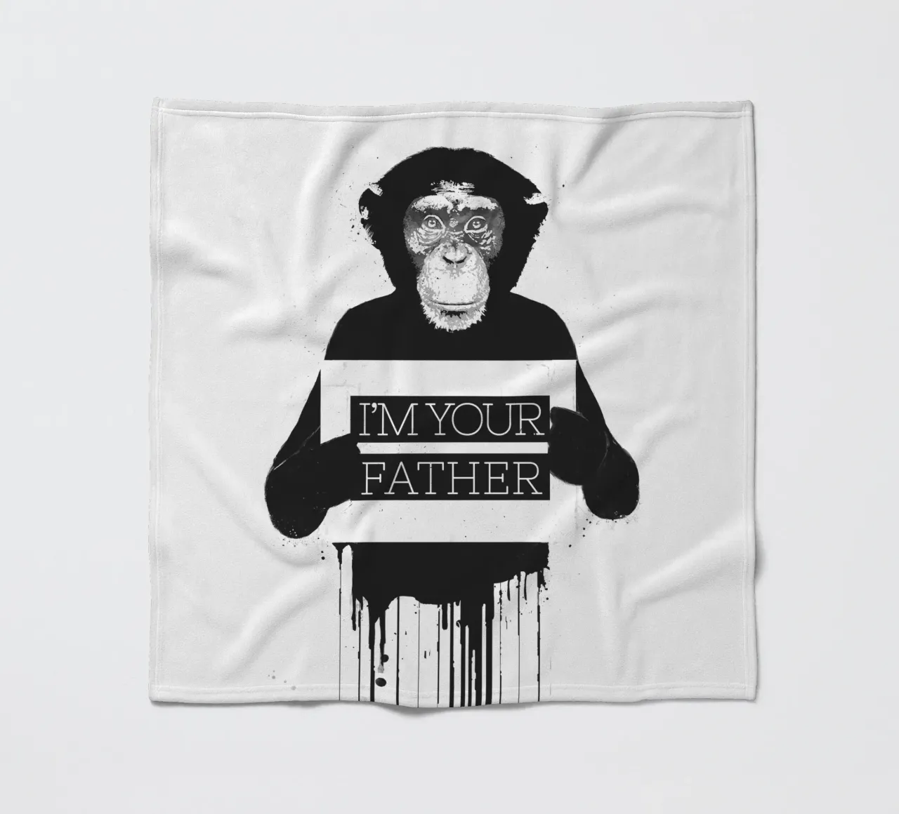 I'm your father II fleece blanket by Balazs Solti