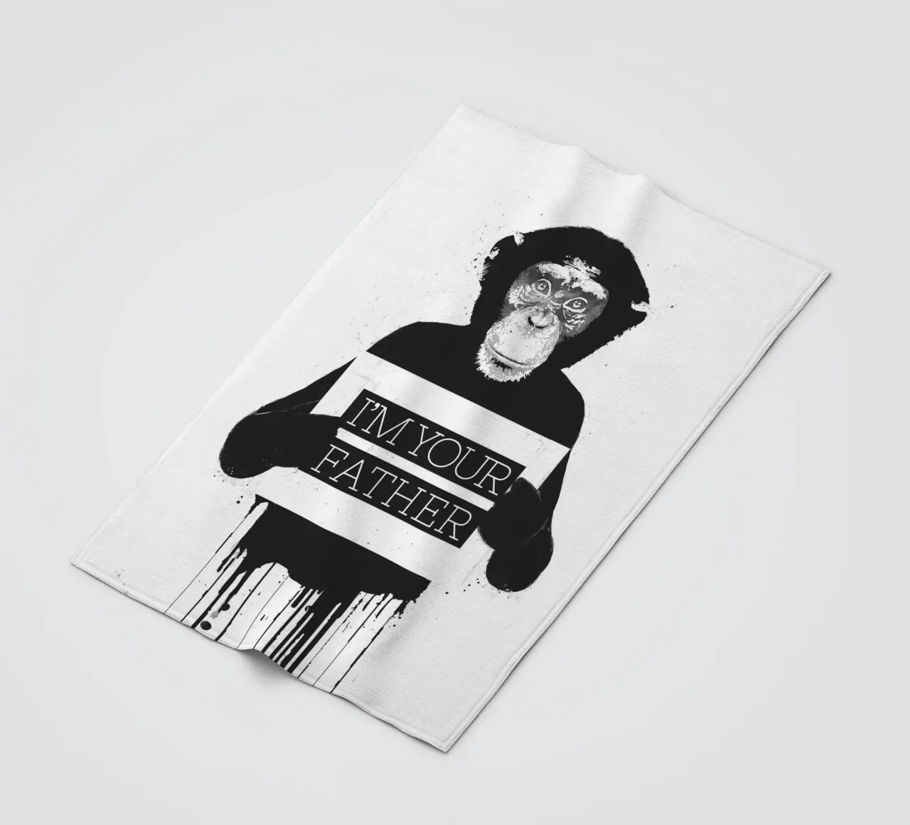 I'm your father II fleece blanket by Balazs Solti