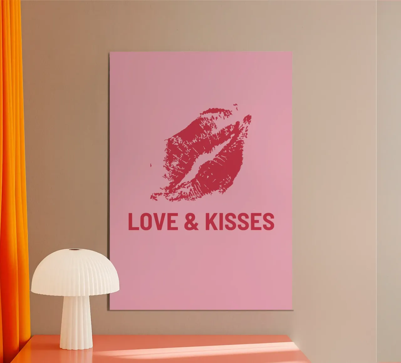 Love & Kisses poster da DigiWunderwerk