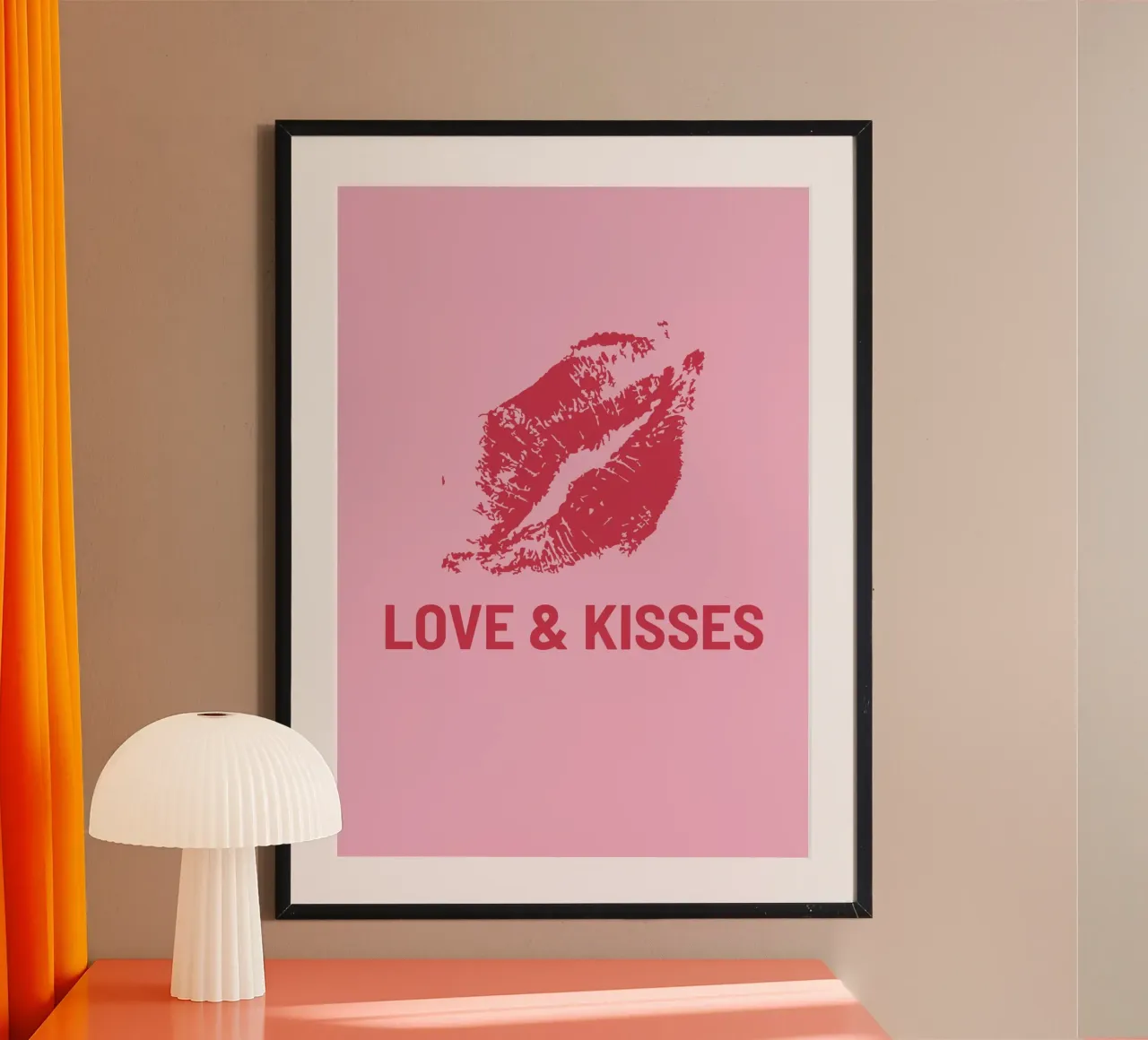 Love & Kisses poster da DigiWunderwerk