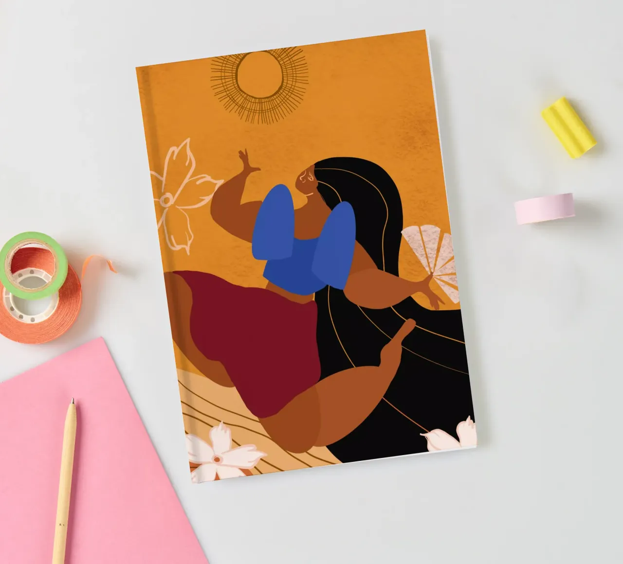 Bloom Where You are Planted notebook by Inha Arceo Arts