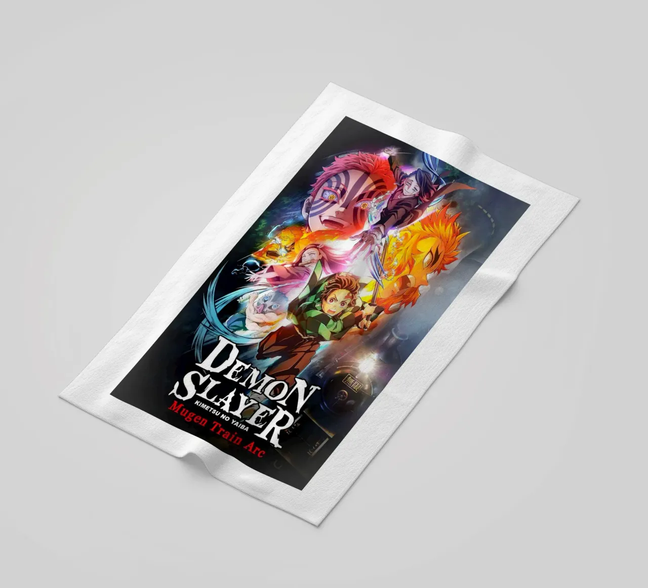 Tanjiro Kimetsu Ammazzademoni Classico telo mare da igoshartwrks