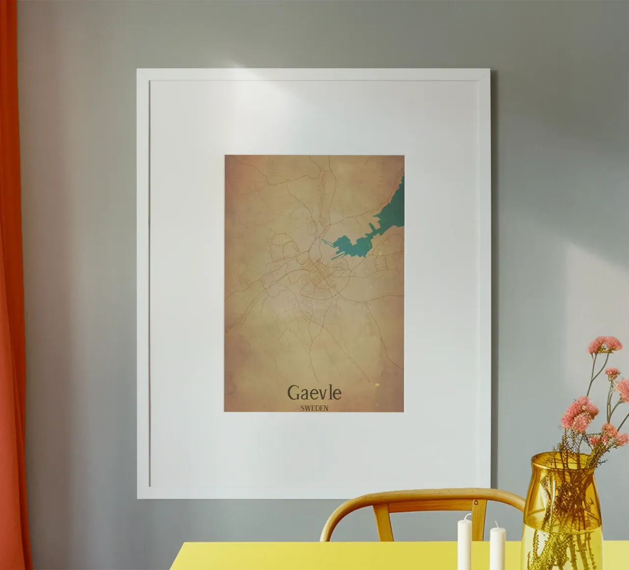 Gaevle SWEDEN poster da WorldPrint