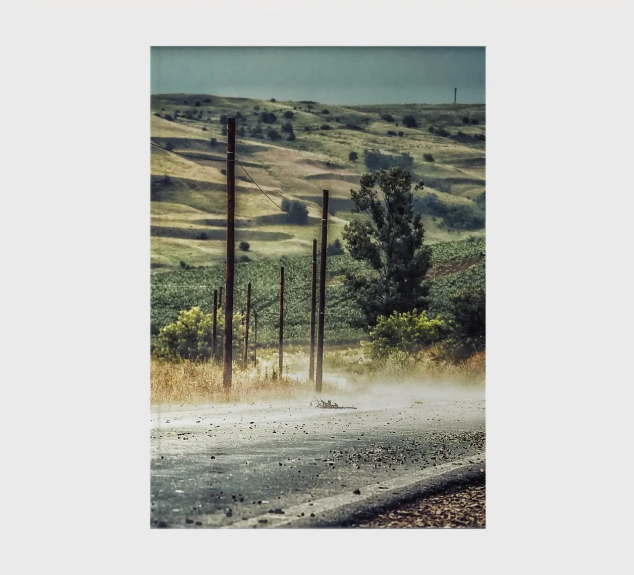 The Empty Curve – Dust, Light & Silence notebook by jay