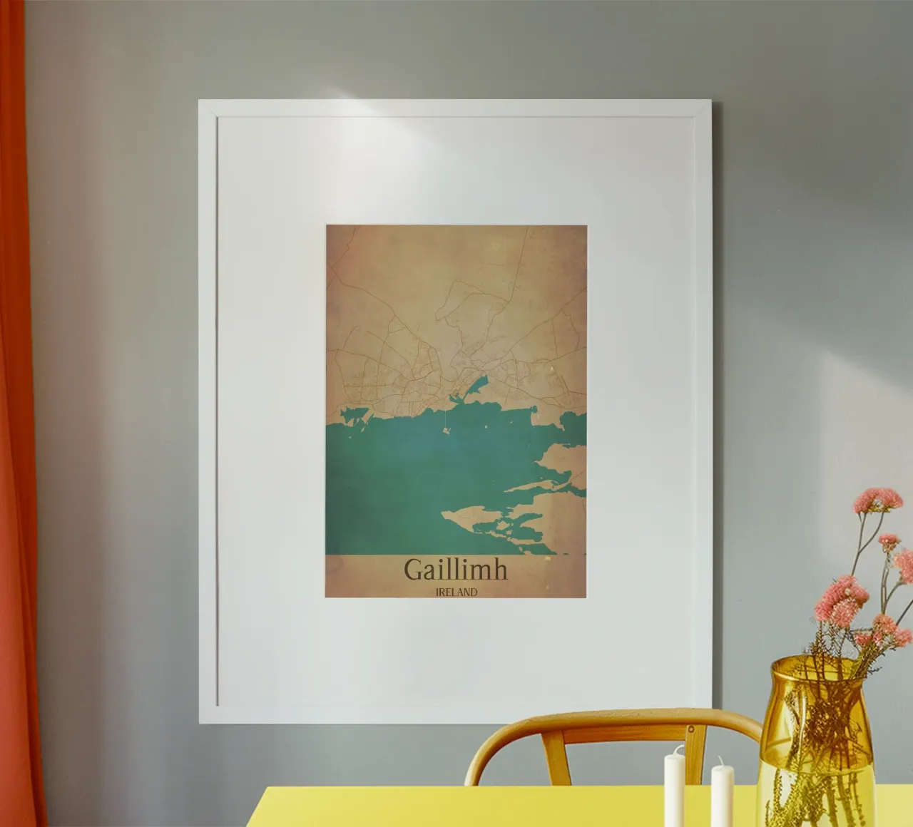 Gaillimh IRELAND poster da WorldPrint