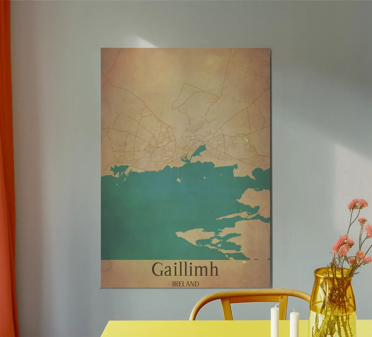 Gaillimh IRELAND poster da WorldPrint