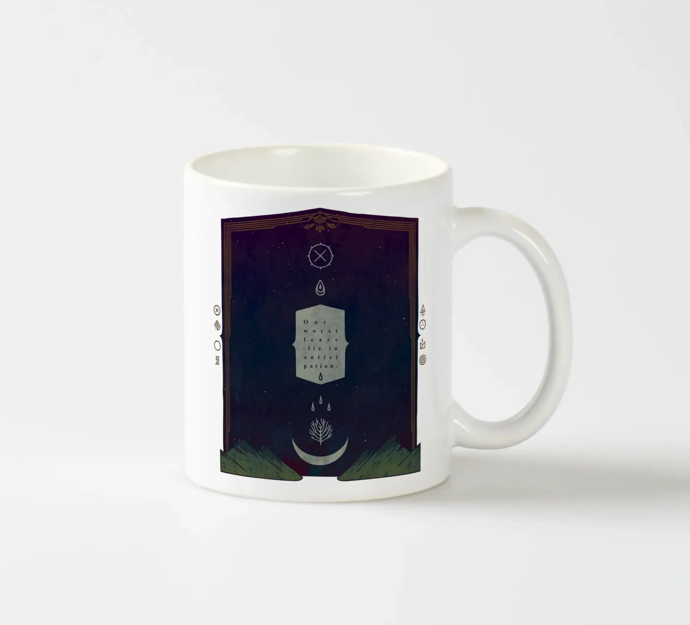 Fears ceramic mug by againstbound