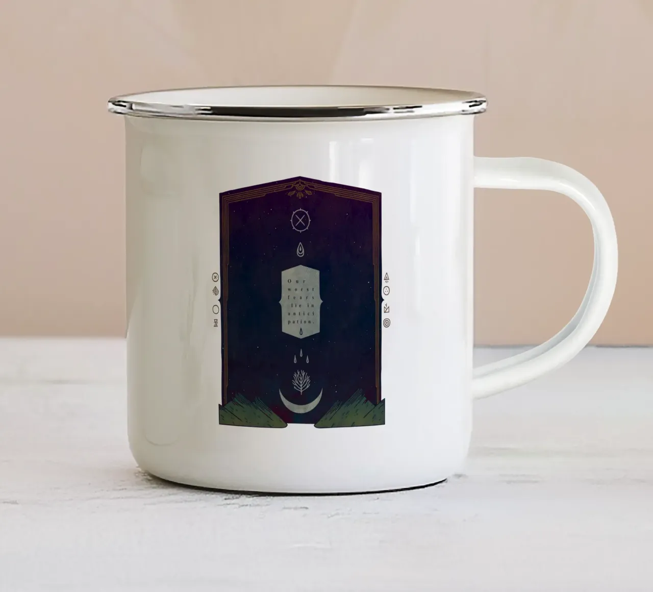 Fears tazza in smalto da againstbound