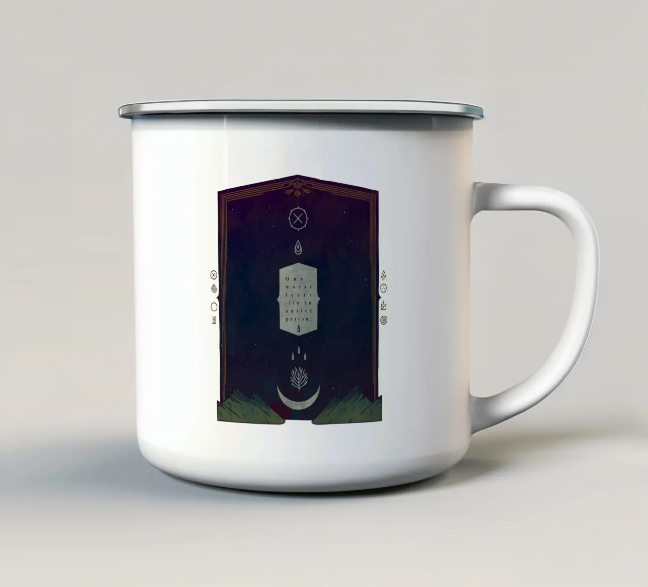 Fears tazza in smalto da againstbound