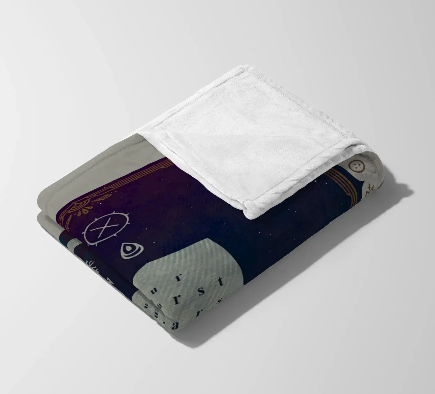 Fears plaid polaire de againstbound