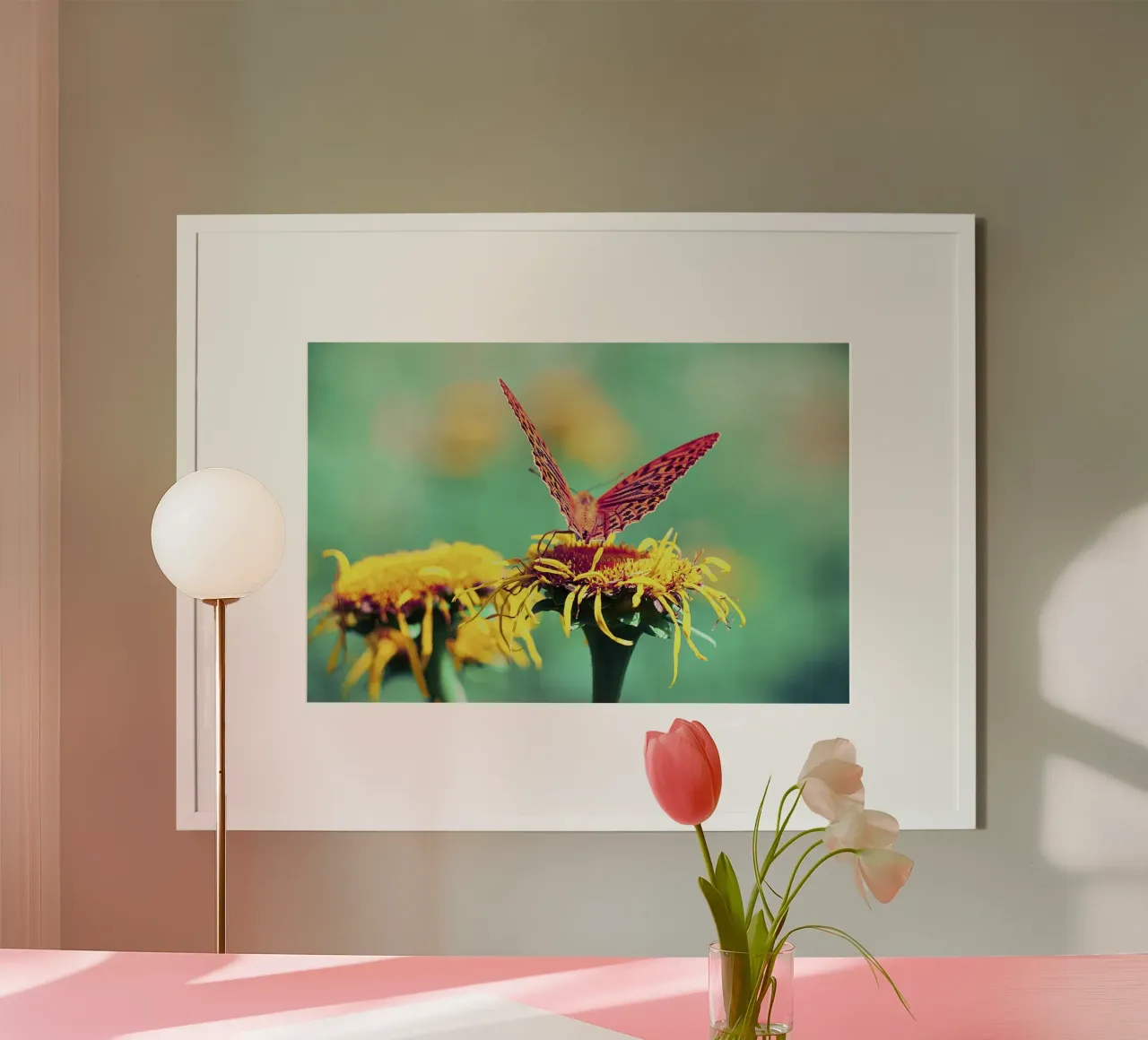 Mantener vivo el sueño - Butterfly Fine Art Print poster de jay