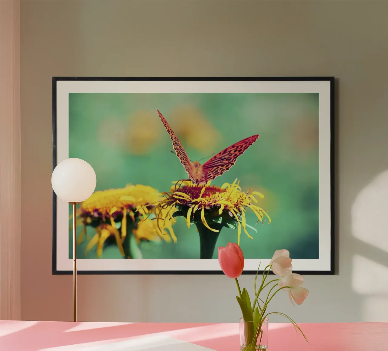 Mantener vivo el sueño - Butterfly Fine Art Print poster de jay