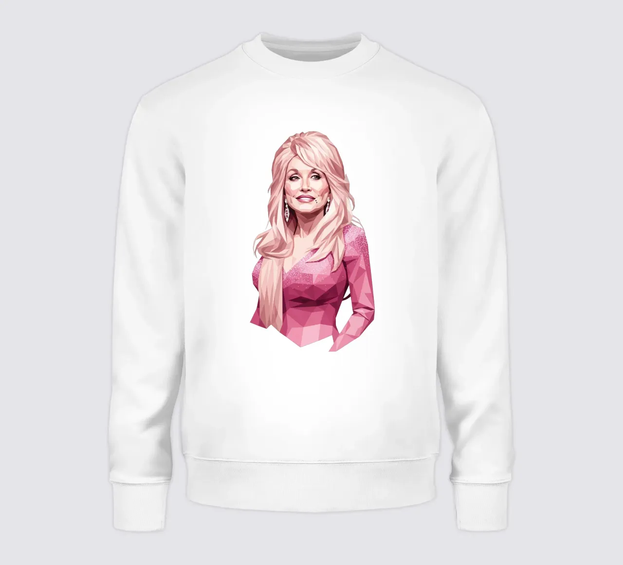 Dolly Parton lowpoly felpa da Low Profile