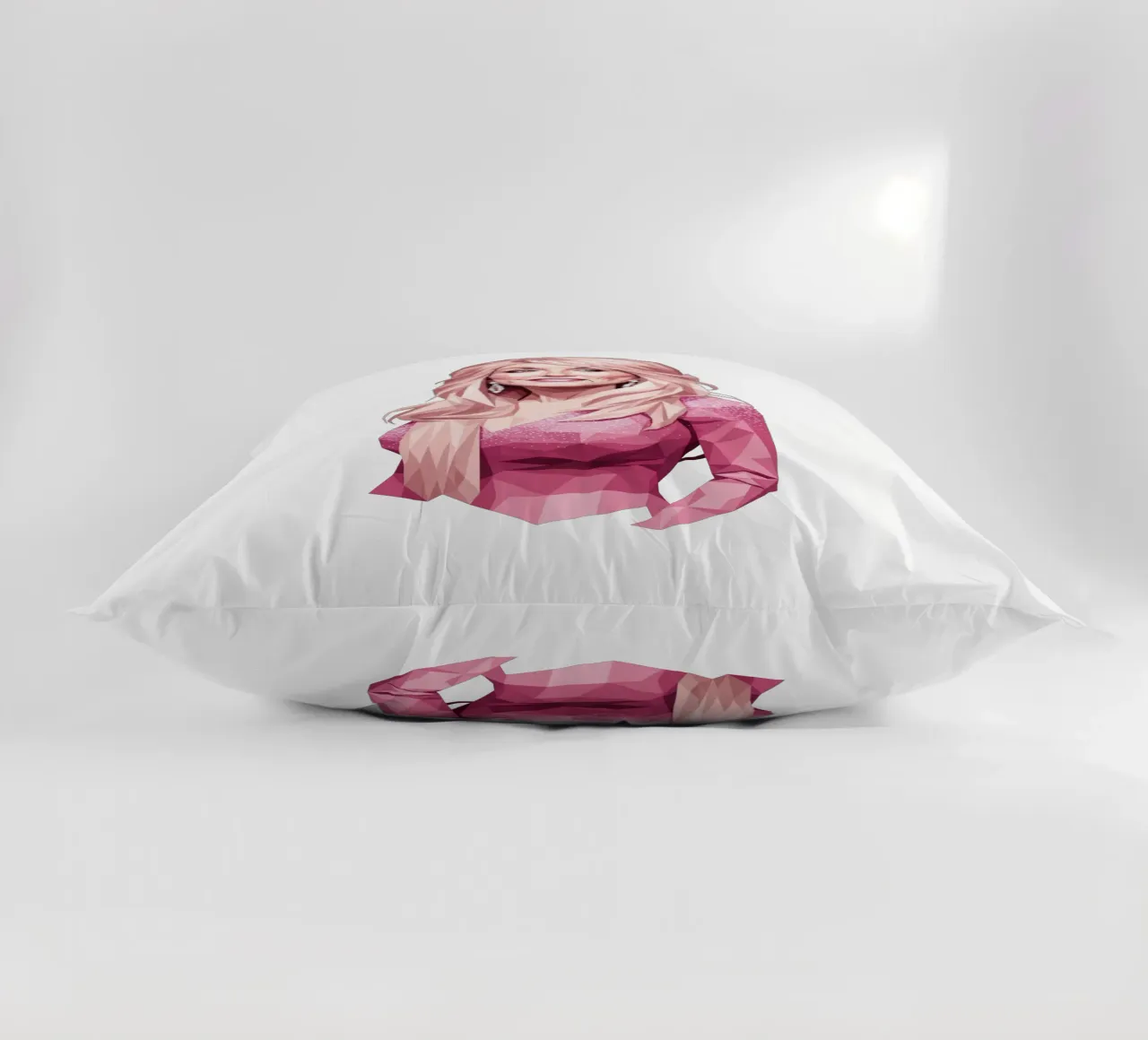 Dolly Parton lowpoly cuscino da Low Profile