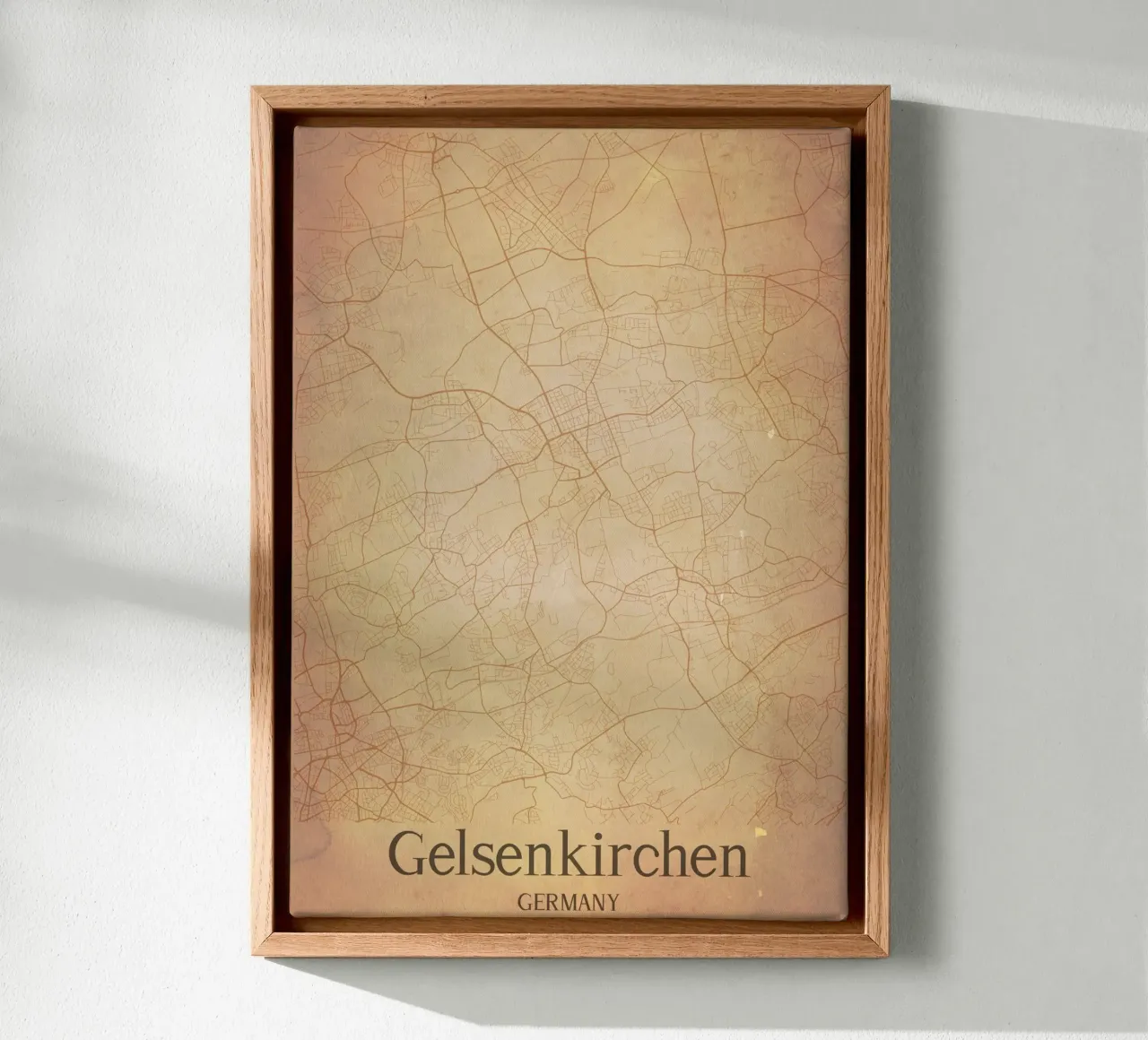 Gelsenkirchen GERMANY tela con Cornice a cassetta da WorldPrint