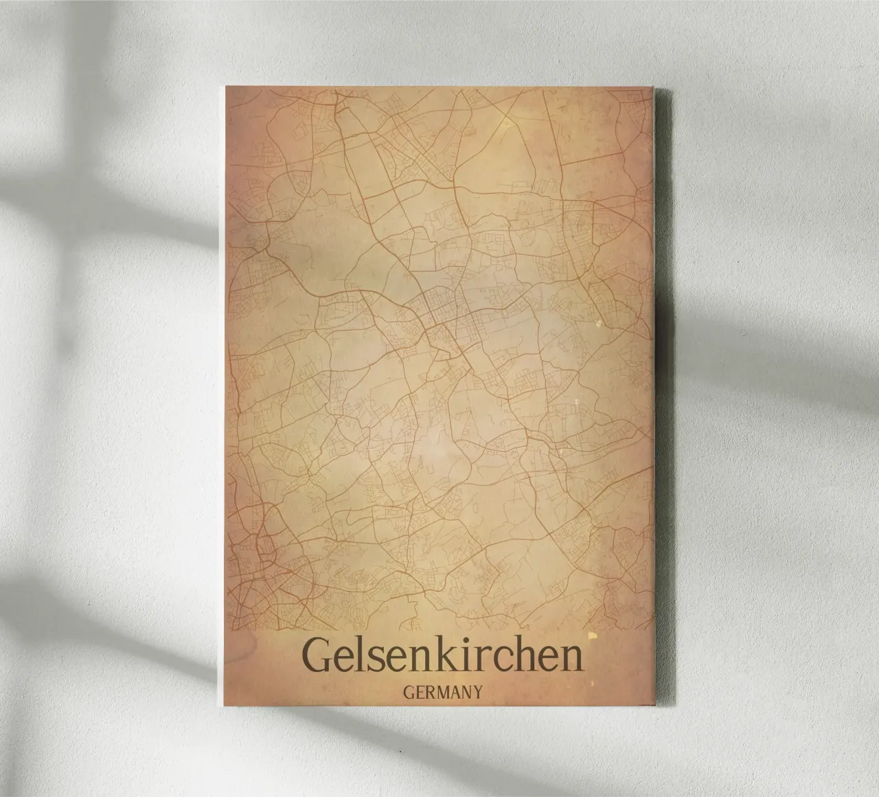 Gelsenkirchen GERMANY tela con Cornice a cassetta da WorldPrint
